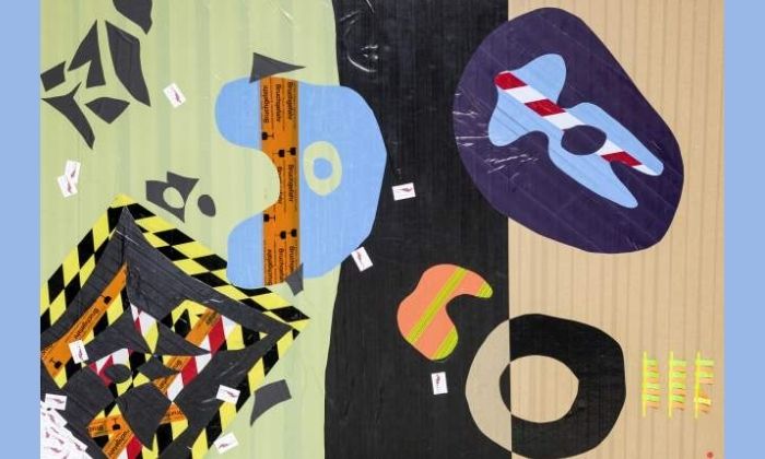 Tape Art; Foto: LVR-ZMB / Dominik Schmitz